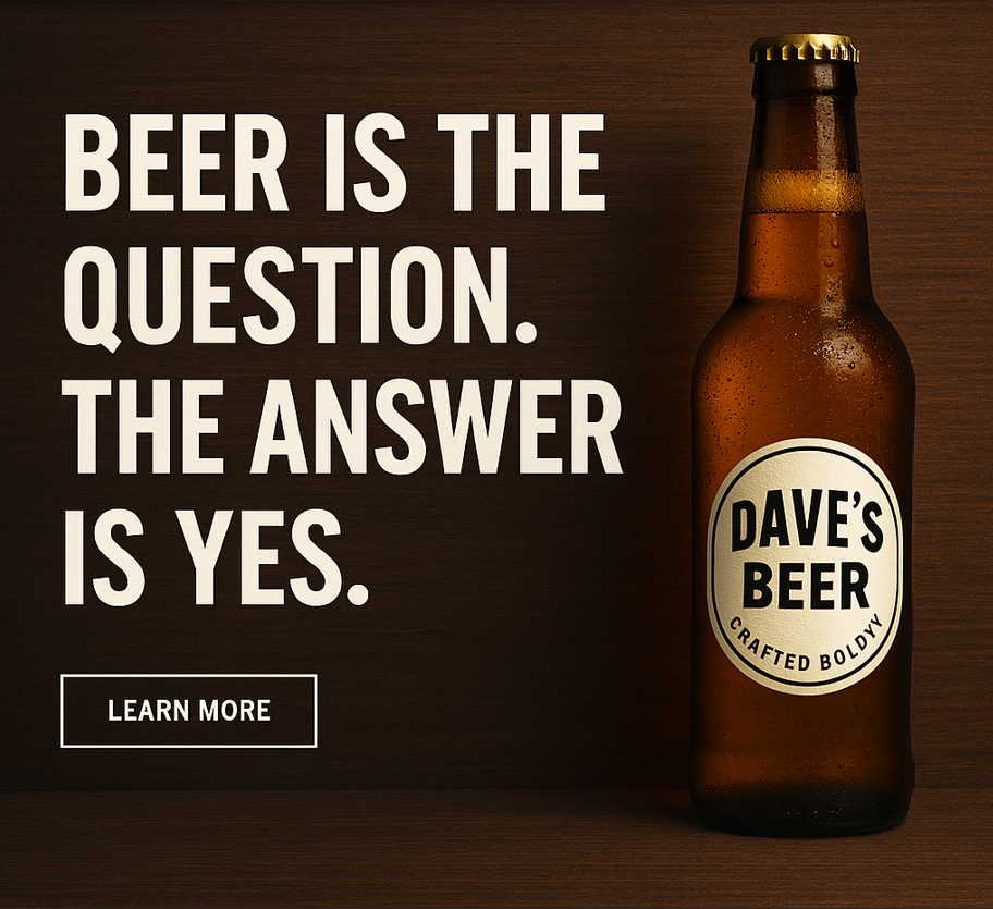 Dave's Beer Ad
